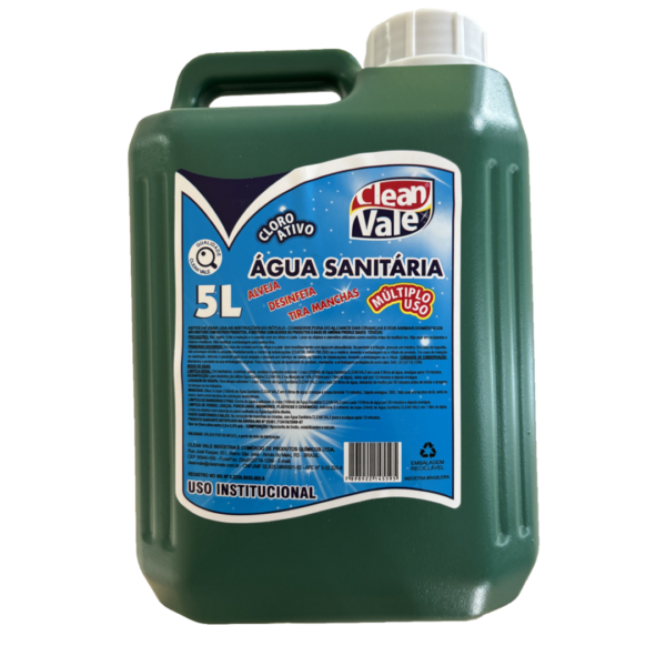 Água Sanitaria Clean Vale 5 Litros